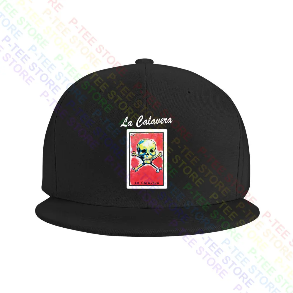 La Calavera Loteria Mexican Bingo Novelty Family Baseball Cap Snapback Caps Knitted Bucket Hat