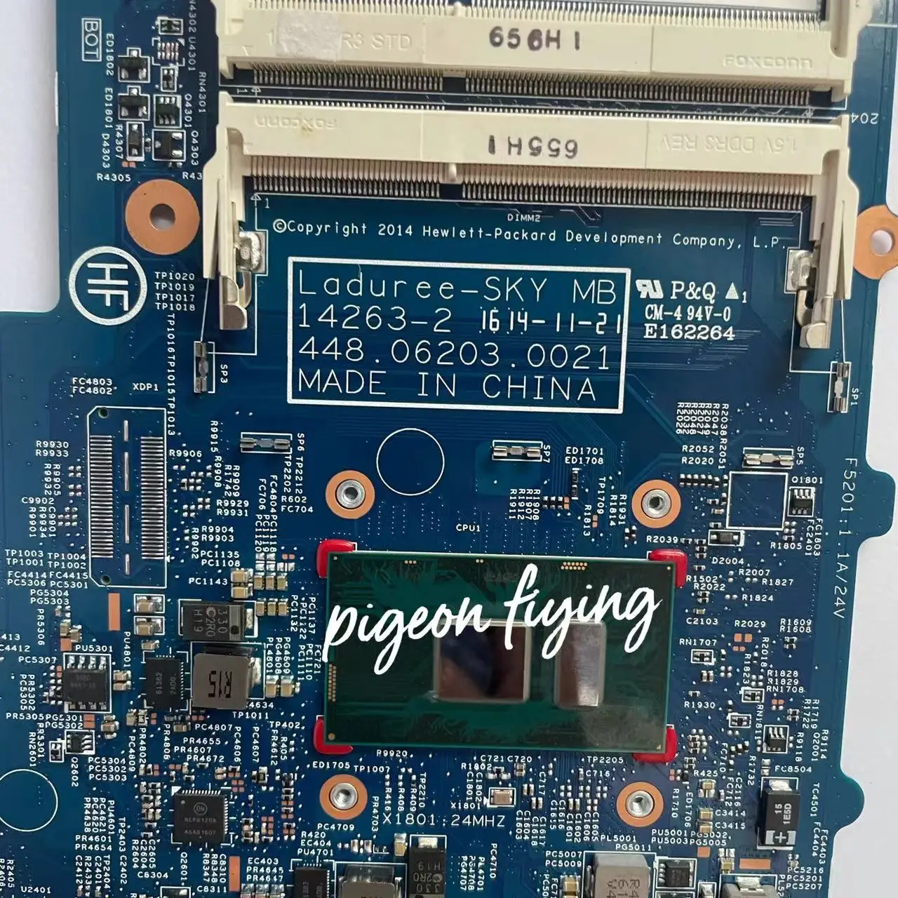 860591-601 860591-501 860591-001 untuk HP Pavilion X360 15-BK001DS Motherboard Laptop dengan 4405U CPU 14263-2 448.06263.0021