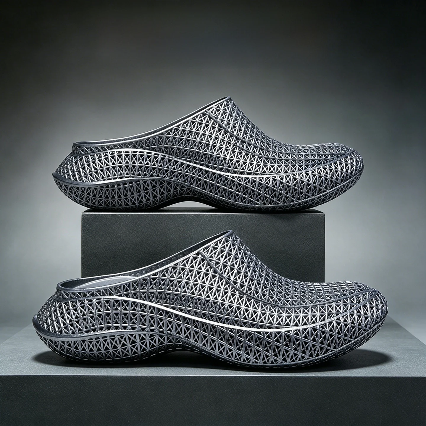 cyber-sports-3d-printed-hollow-out-sandals-men's-breathable-two-way-wear-head-flip-flops-silver-drainage-hollow-beach-slippers
