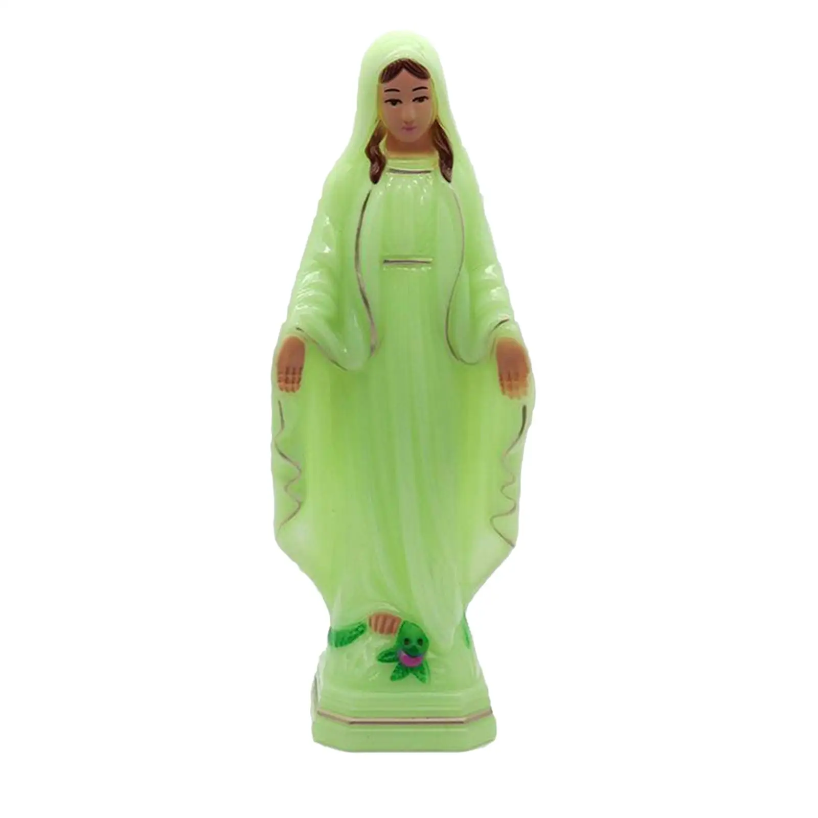 Catholic Virgin Mary Figurine Figure Decoration Ornament Religious sculpture