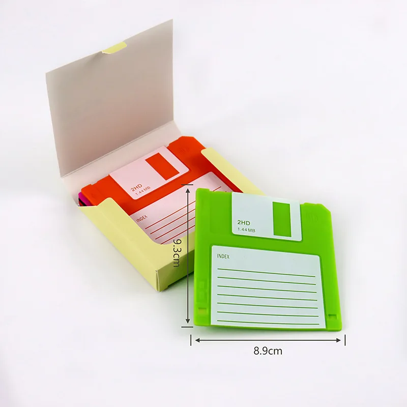 6pc Floppy Disk Coasters for Coffee Table - Floppy Disk Coaster Silicone Coasters for Drinks Nonslip Coasters for Drinks Nostalg