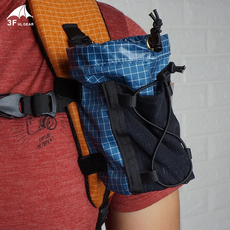 

3F UL GEAR New Kettle Bag Backpack With A Small Bucket Outside Receive Bag Shoulder Bag Keep A Water Bottle A Cell Phone