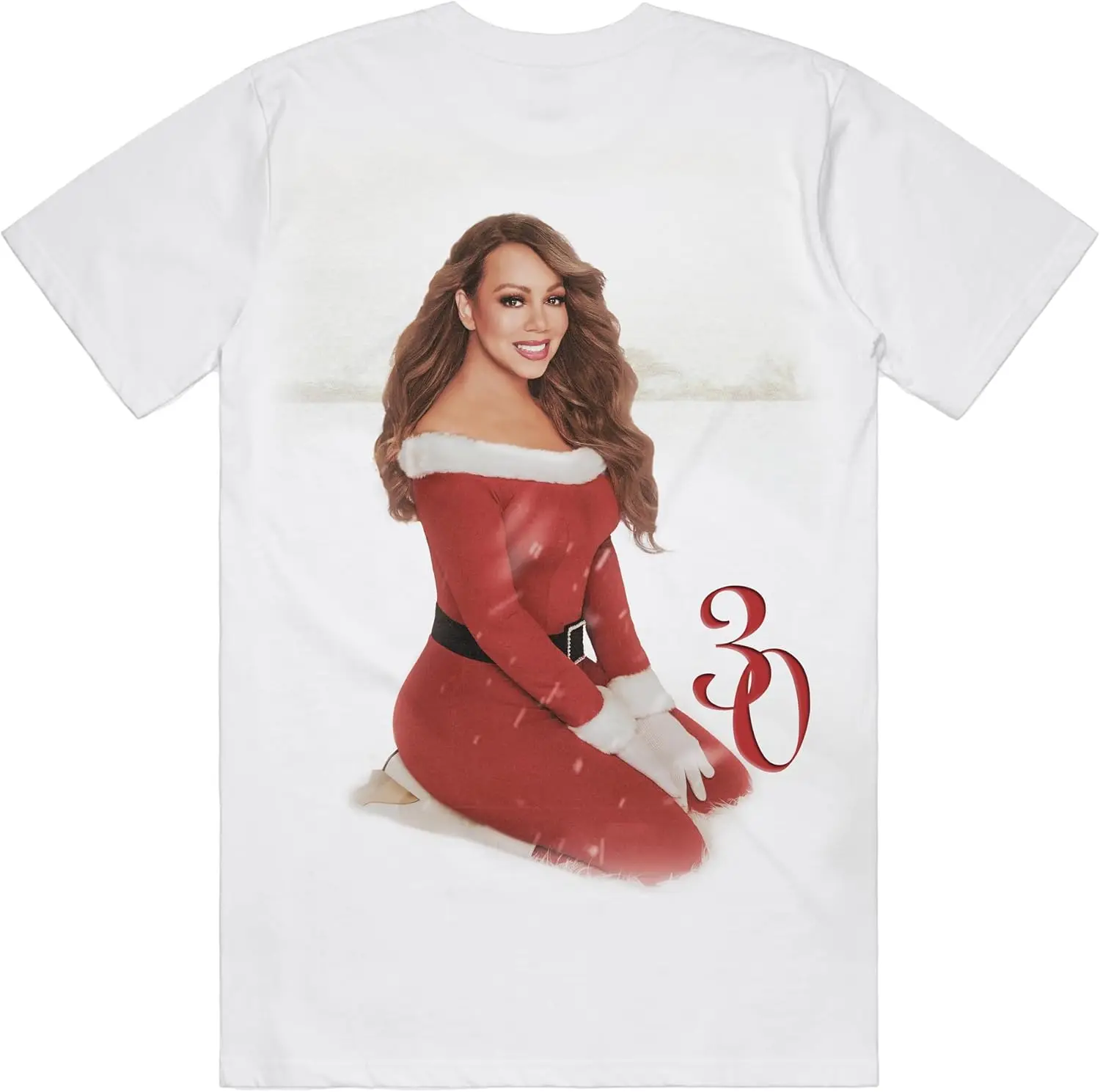 Mariah Carey Official Christmas Time Tour Merch 30th Anniversary T-Shirt
