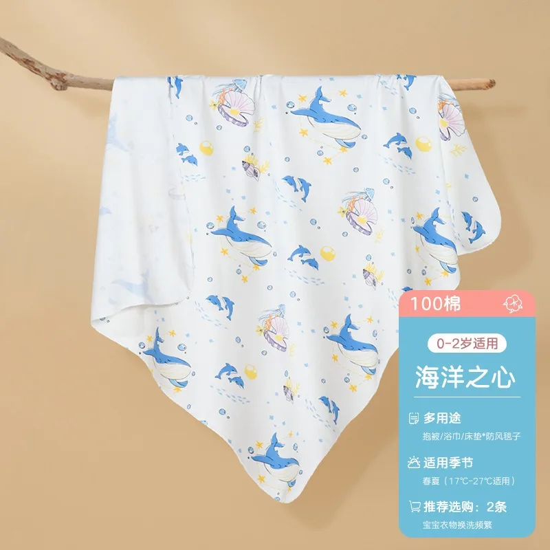 الفئة أ القطن الوليد قماط بطانية لينة الكرتون طباعة تلقي التفاف للطفل صبي وفتاة طفل النوم التقميط #6