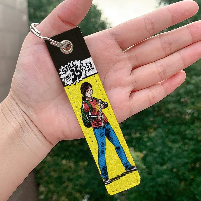 Cross-Border Bestselling the Last of Us Keychain Pendant Jewelry Accessories from Mainland China Keychain for Keyring