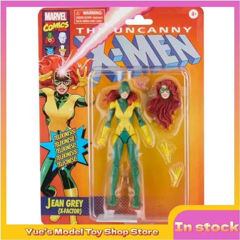 

【In Stock】Hasbro Marvel X-Men Hanging Card Jean Gray 6-inch Action Figure Anime Model Toy Collection Gift