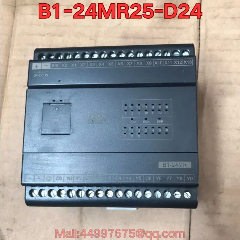 

Second-hand B1-24MR25-D24 PLC controller functional test is normal