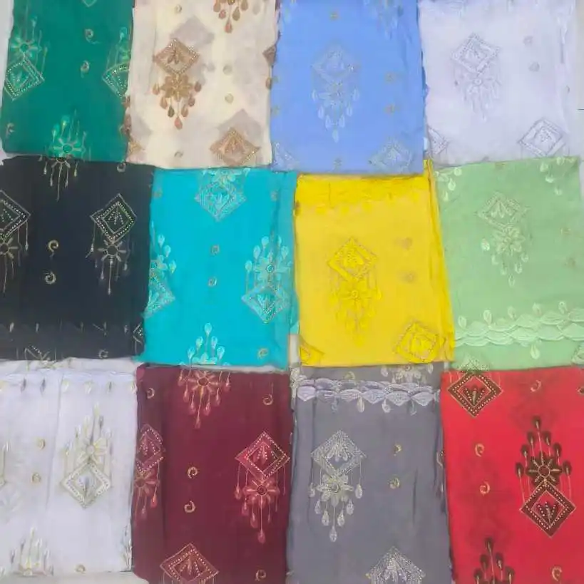 

African Muslim Scarf 100% Cotton High Quality Women Hijab Dubai Style Wholesale Price for Fashion Accessory