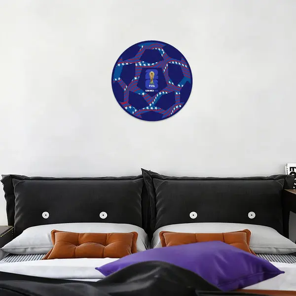 

2026 FIFA World Cup USA Ball Unique Shaped Jigsaw Puzzle 11.8*11.8in High Quality Popular Wooden Jigsaw Puzzles for Kids Gifts