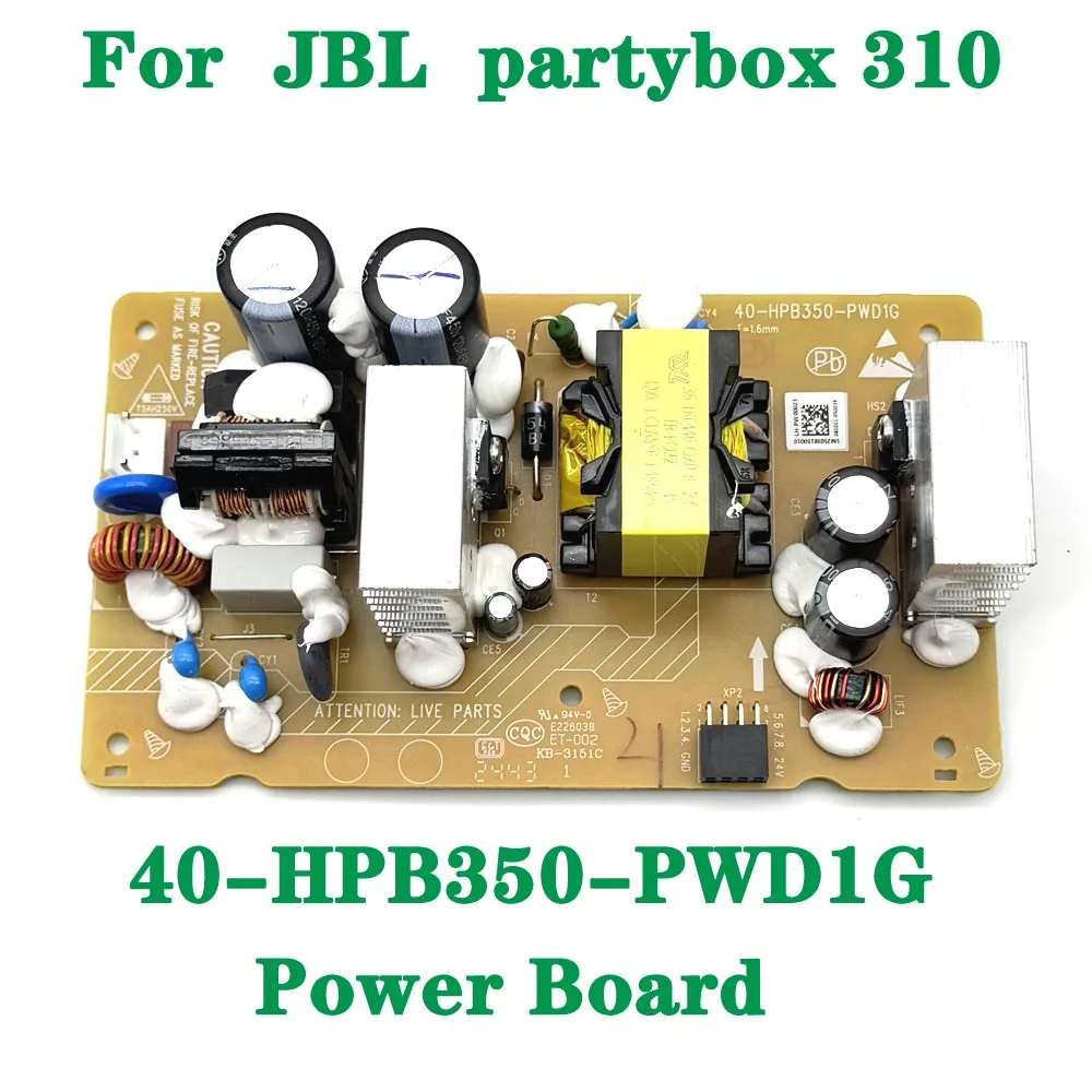

1PCS 40-HPB350-PWD1G For JBL Partybox 310 Bluetooth brand new Speaker partybox 310 Original Connector Power Board