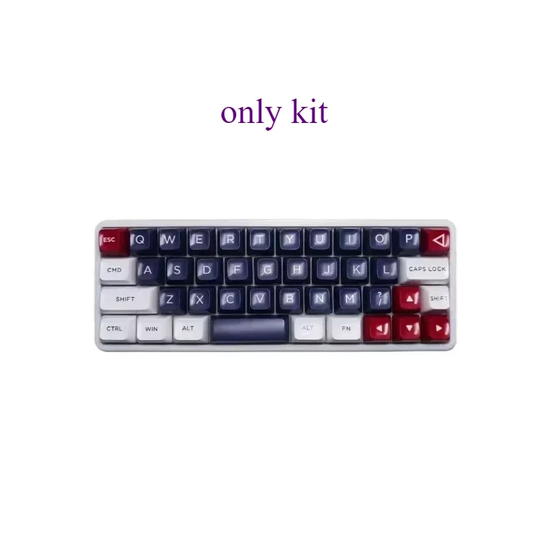ワイヤレスメカニカルキーボードキット,RGBバックライト,40
