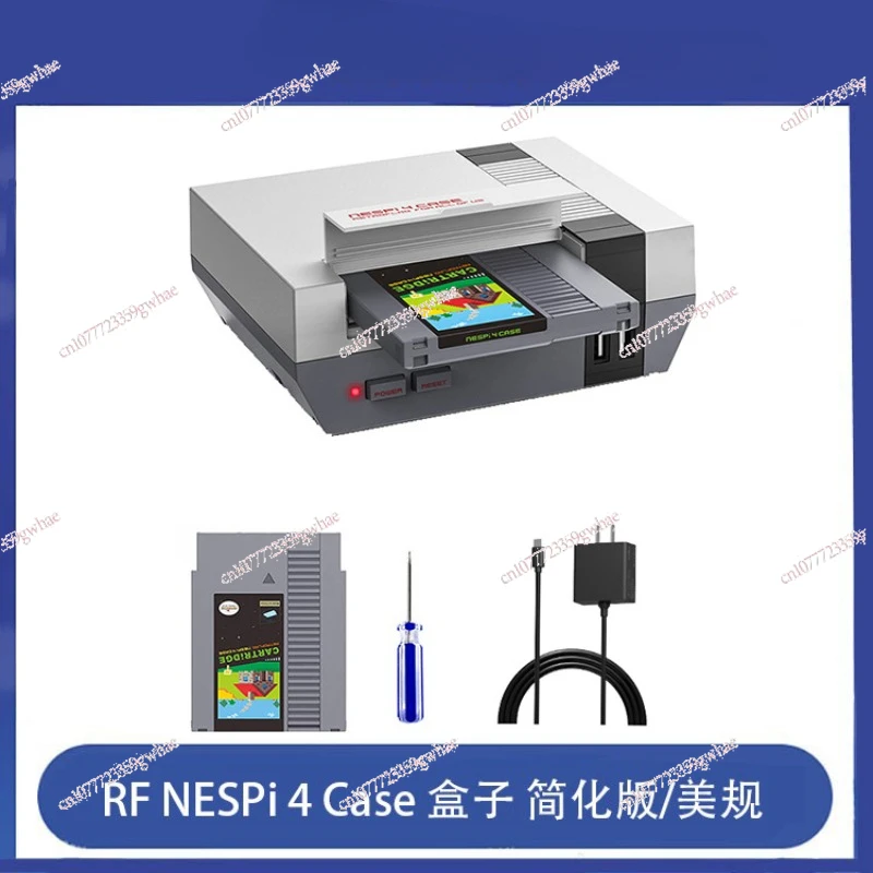 NESPi 4 box with Safe Close Safe Reset SSD housing US gauge