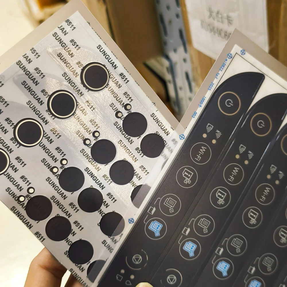 

1PC Compatible New Button Stickers for Epson L1110 L3210 L3150 L3250 L3110 L3110 L3100 Panel Button Sticker