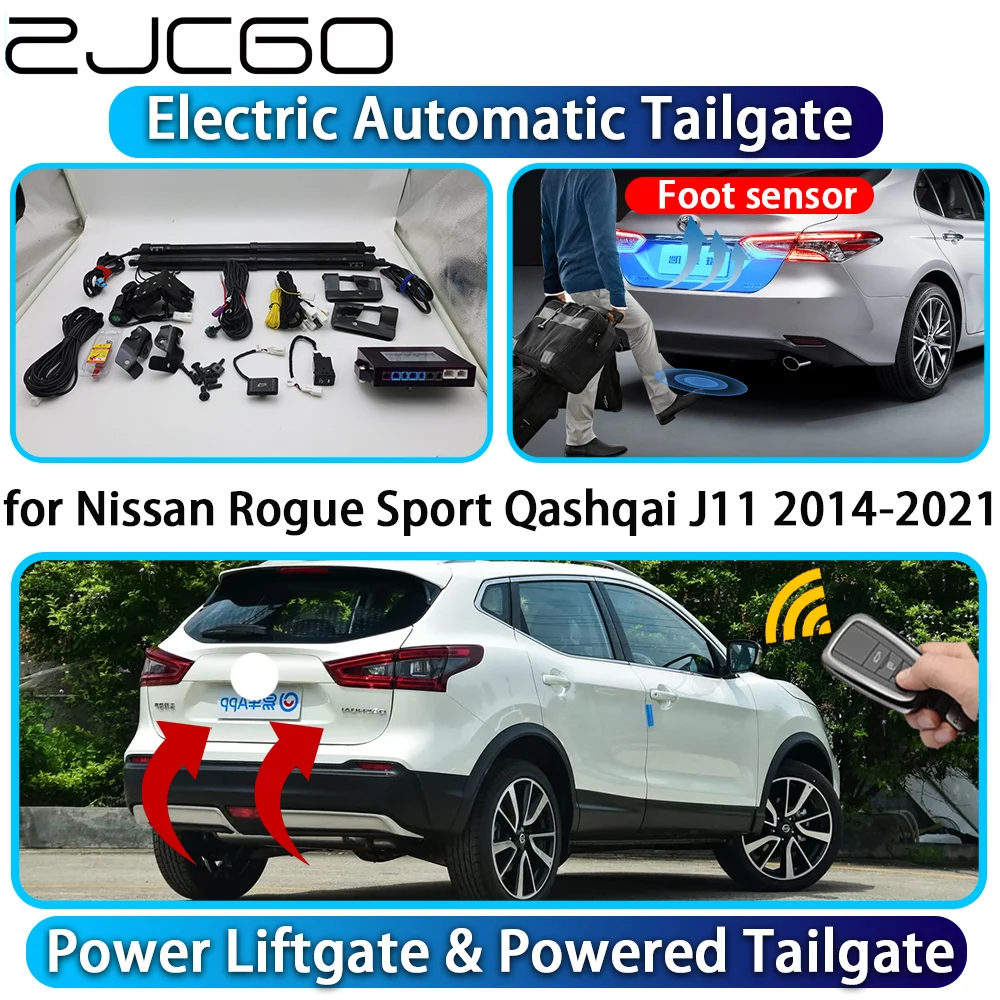 for Nissan Rogue Sport Qashqai J11 2014-2021 Automatic Power Liftgate Powered Tailgate Intelligent System Trunk Lift Control Kit