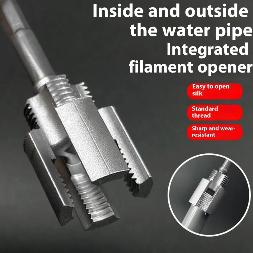 Dual Function Pipe Thread Cutting Tool Universal Wire Cutting Tool Integrated Internal External Pipe Threading Home Maintenance