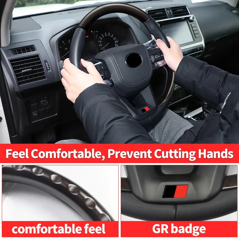 

Рулевое колесо в сборе для Toyota Land Cruiser Prado 120 LC120 j120 2003-2009 2008 2007 2006 2005, аксессуары для обновления салона