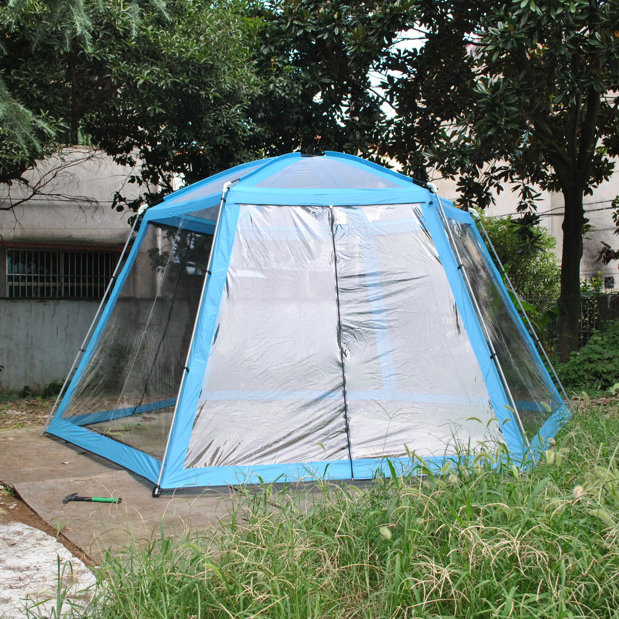 

CZX-315 PVC Transparent Pool Tent Waterproof Pool Cover Dome Tent for Garden Pool, Transparent Tent