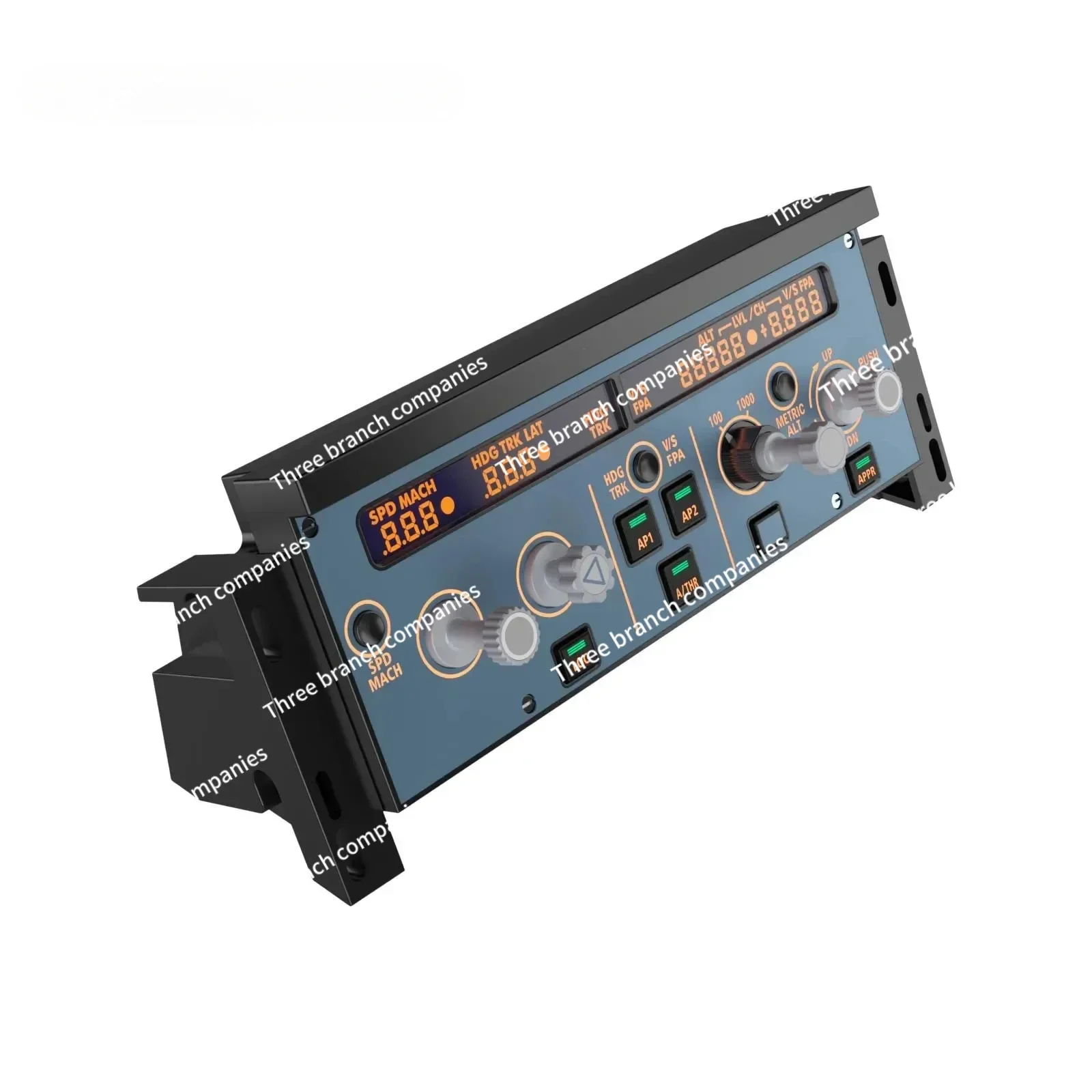 A320 FCU Flight Control Unit Panel X-Plane MSFS2020 Game Simulator Dual Driving Mode Support for SIMAPP Plug and Play