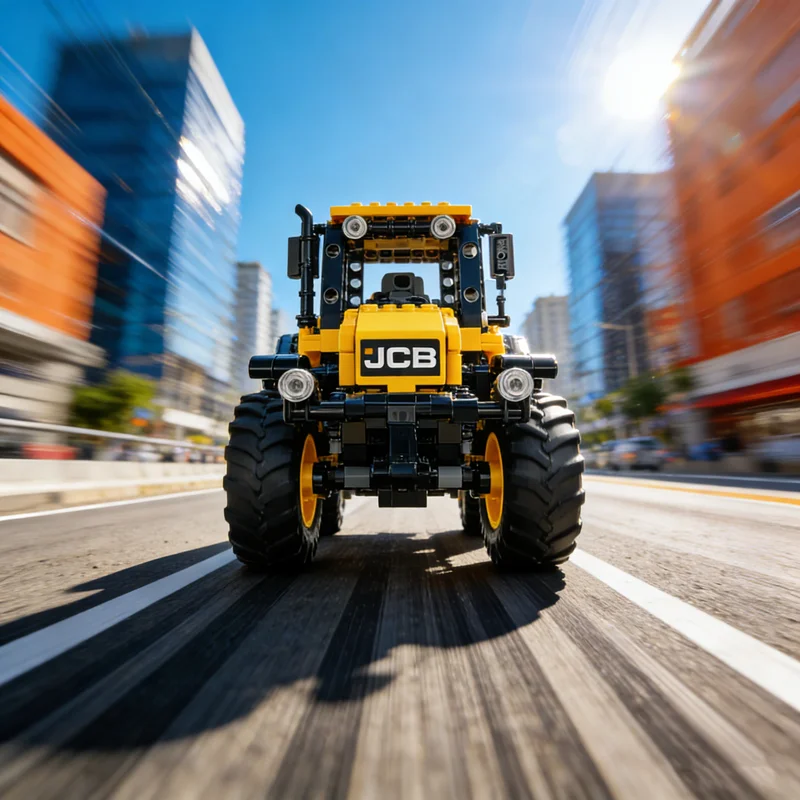 

469 шт. MOC Техническая модель JCB Fastrac Строительные блоки Архитектура DIY Творческая идея Рождественский подарок Развивающие игрушки Кирпич