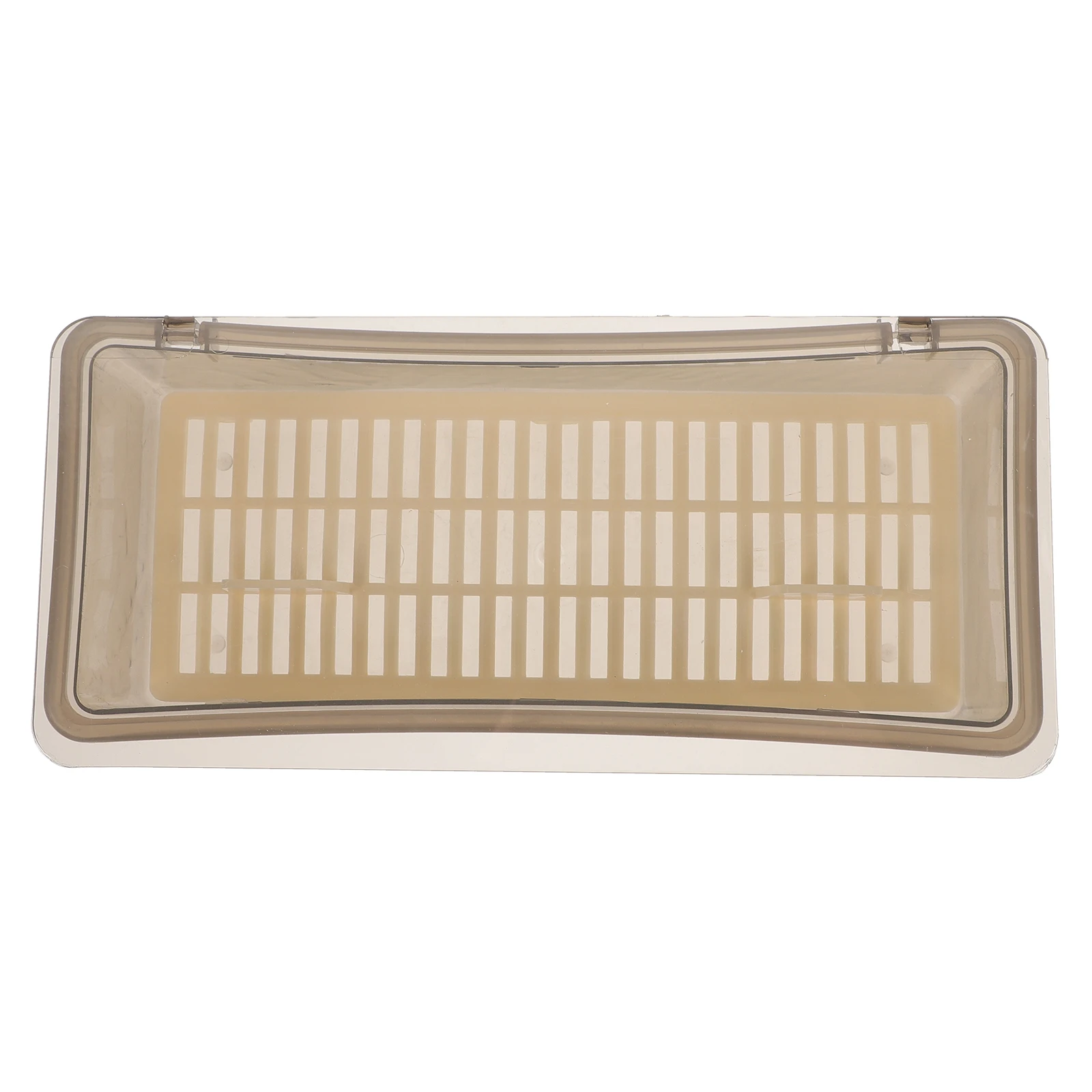 

Kitchen Chopsticks Drain Storage Box Transparent Dustproof Waterproof Tableware Organizer Cutlery Tray Food Grade Plastic