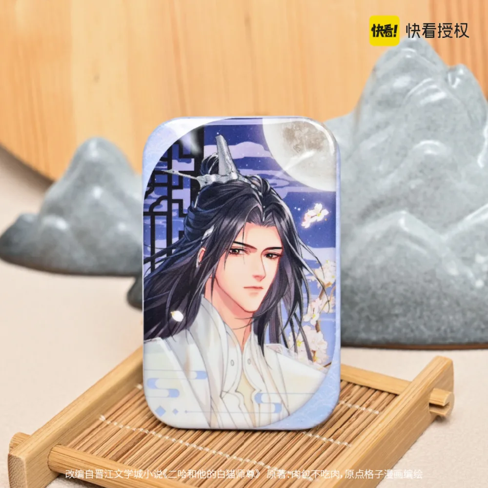 

Anime The Husky And His White Cat Shizun Mo Ran Chu Wanning Badge Button Brooch Pin Collection Itabag Pendant Gifts