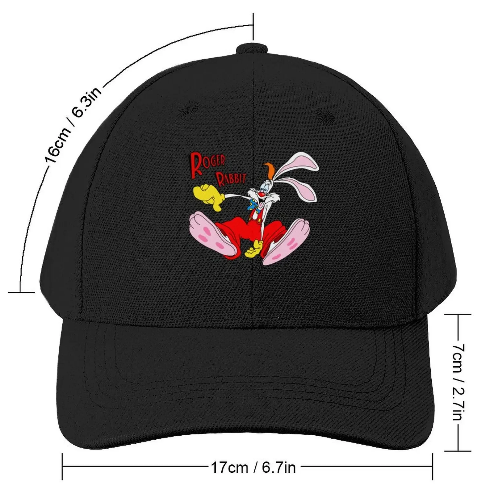 Roger Rabbit I Baseball Cap Beach Outing Golf Cap Luxury Cap beach hat Boy Women's