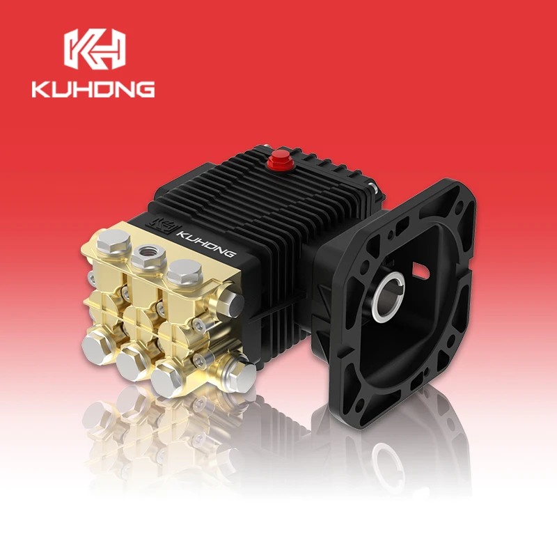 Kuhong KBAM high pressure washer pump 7.5kw /10hp 4000psi 280bar 17lpm 4.5gpm water pressure pump for car wash