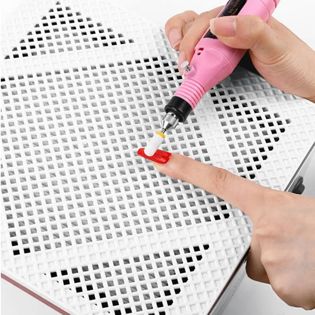 Dust Filter Replacement Nail Vacuum Cleaner Filter Reusable Rectangle Nail Dust Collector Filter Sheets Vacuum Cleaner