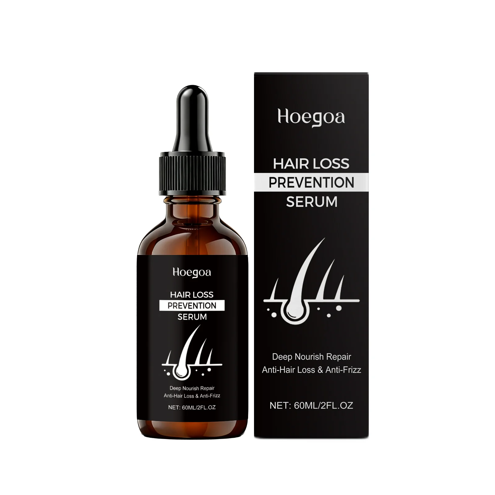 Rosemary Hair Oil for Hair Growth Split Ends Dry Scalp Treatment Root Strengthening Moisturizing Castor Oil Ginger Hair Serum