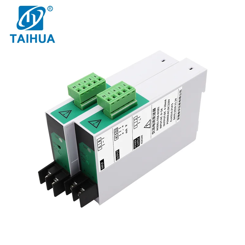 AC current transmitter converts AC signal input 4-20mA Output Signal Isolator