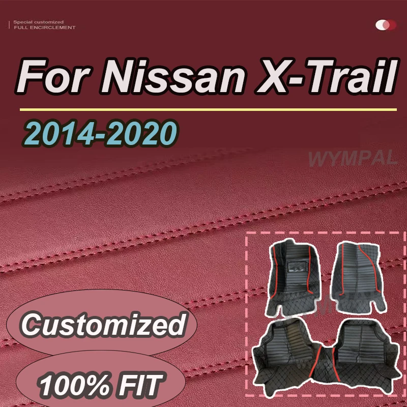 

Роскошные автомобильные коврики для Nissan Rogue X-Trail X Trail T32 2014 ~ 2020 ковры коврики кожаные коврики автомобильные аксессуары 2015 2016