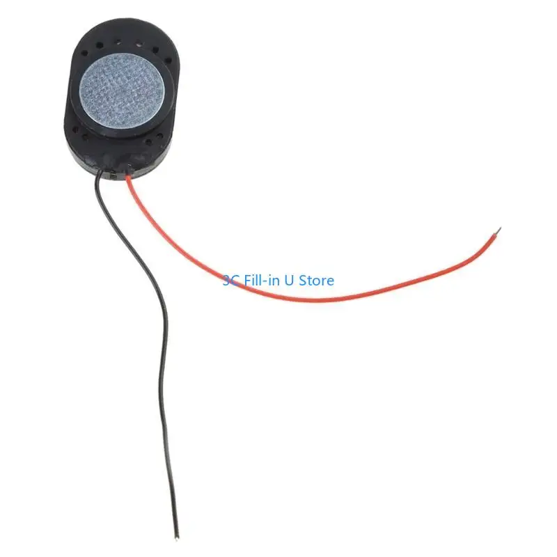 G8TA 2PCS MINI 2415 8OHM 1W مكبرات الصوت مع كابل لإصلاح DIY