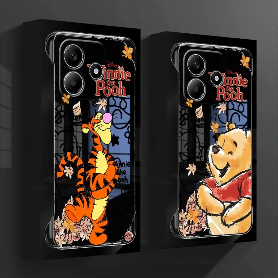 Disney Winnie The Pooh Phone Case for Xiaomi Redmi Note 14ProPlus5G 14 13ProPlus 13 Pro 10Pro4G 12Pro5G TPU Soft Cover