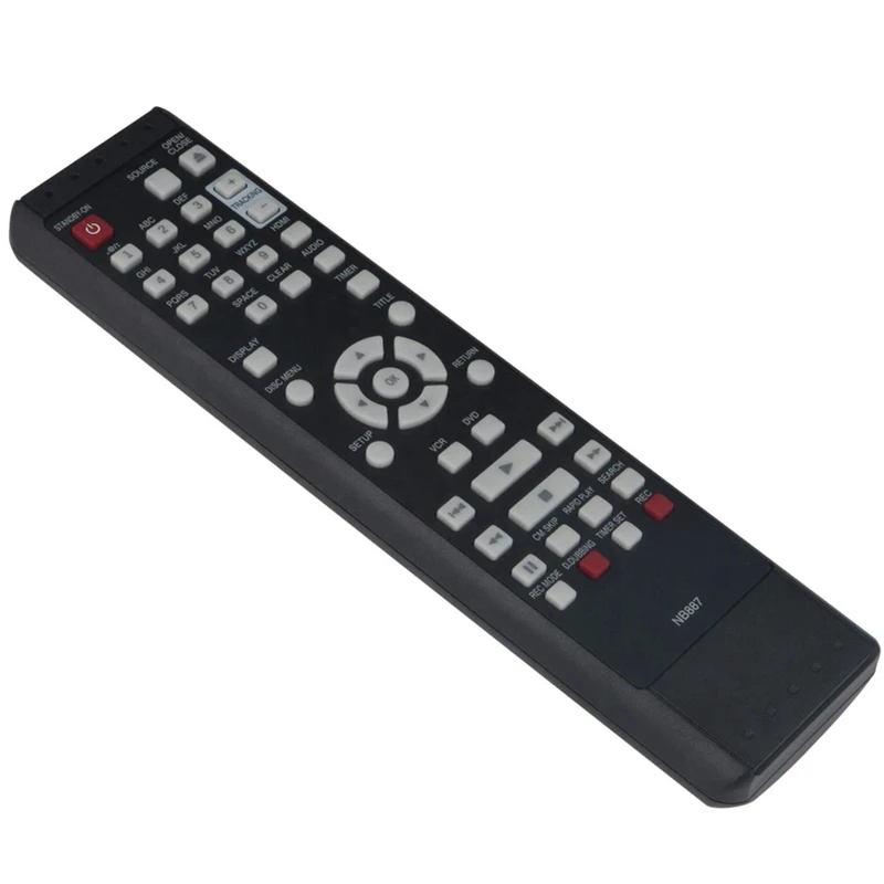 NB887UD NB887 Remote Control Replacement For Magnavox DVD VCR Combo Player ZV427MG9A RZV427MG9 ZV427MG9 RZV427MG9A