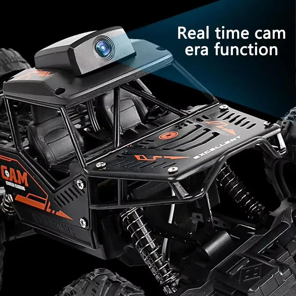 Intelligent Remote Control WIFI Camera Car Real Time Photography Aluminum Alloy High Speed Off-road Vehicle Strong