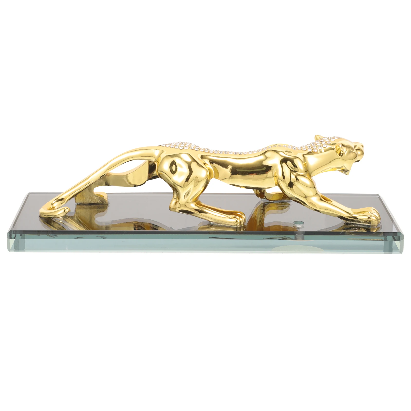

Perfume Ornament Leopard Shape Air Freshener Home Office Zinc Alloy Long Scent Car SeatDecoration Auto Interior Accessory Car