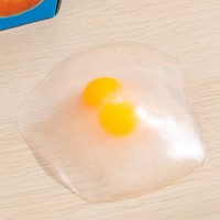 12pcs/Box New 3D Egg Squishy Fidget Ball TPR Material Transparent Decompression Toy Creative Stress Relief Squeeze Toy for Play