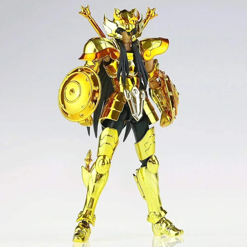 

In Stock CS Model Saint Seiya Myth Cloth EX Libra Dohko Shiryu Head Gold Knights of Zodiac Metal Armor Action Figure Toy Gift