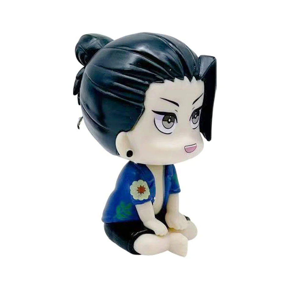 アニメ呪術廻戦フィギュア 乙骨憂太 ポーズ ルックアップアクション 五条悟フィギュア Qバージョン コレクション スタチュー モデル 男の子向けギフト