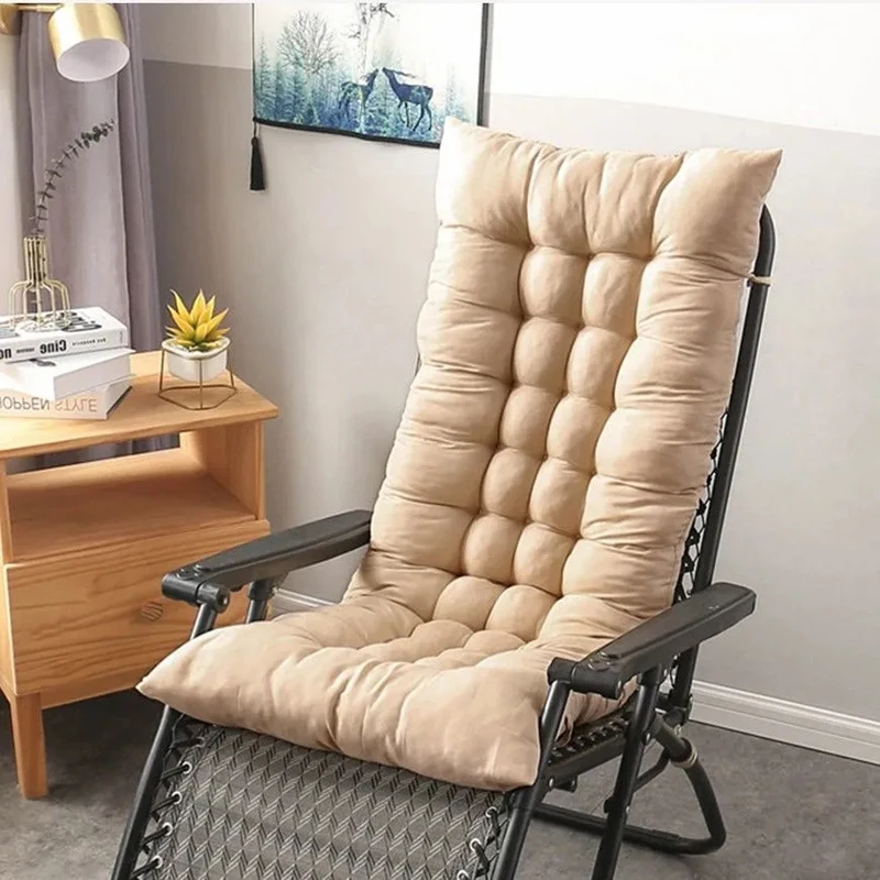 

125x48CM Folding Rectangle Portable Thickened Balcony Nap Sofa Cushion Recliner Cushion for Adult Household Lazy Seat Cushion