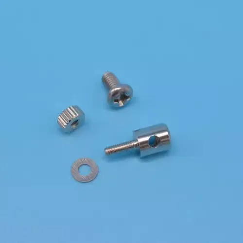 Servo Rudder Angle Linkage 2.0mm Metal Quick Adjuster Positioning Nut Compatible with 1.8/2mm Steel Wire Carbon Rods