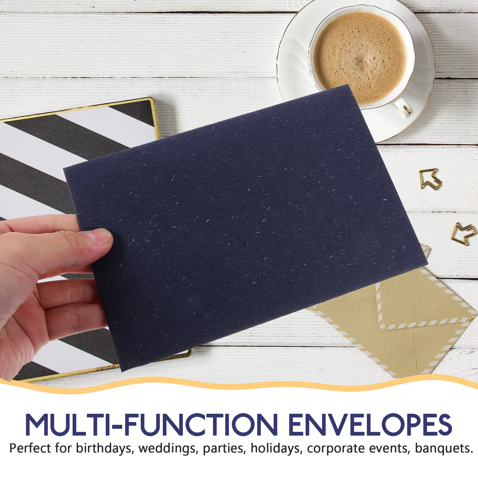 

10 шт. многофункциональные конверты, шикарные пустые конверты для открыток на день рождения, свадьбу, фестиваль, аксессуары, праздничные аксессуары