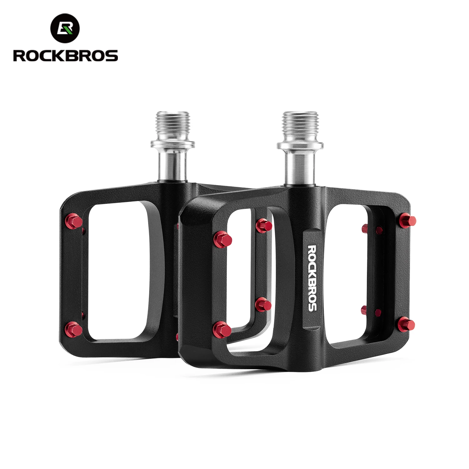 

ROCKBROS Bicycle Pedals Left/right Lightweight Pedal 3 Bearings Road Bike Pedal Widened Magnesium Alloy Pedal Ultralight 171G