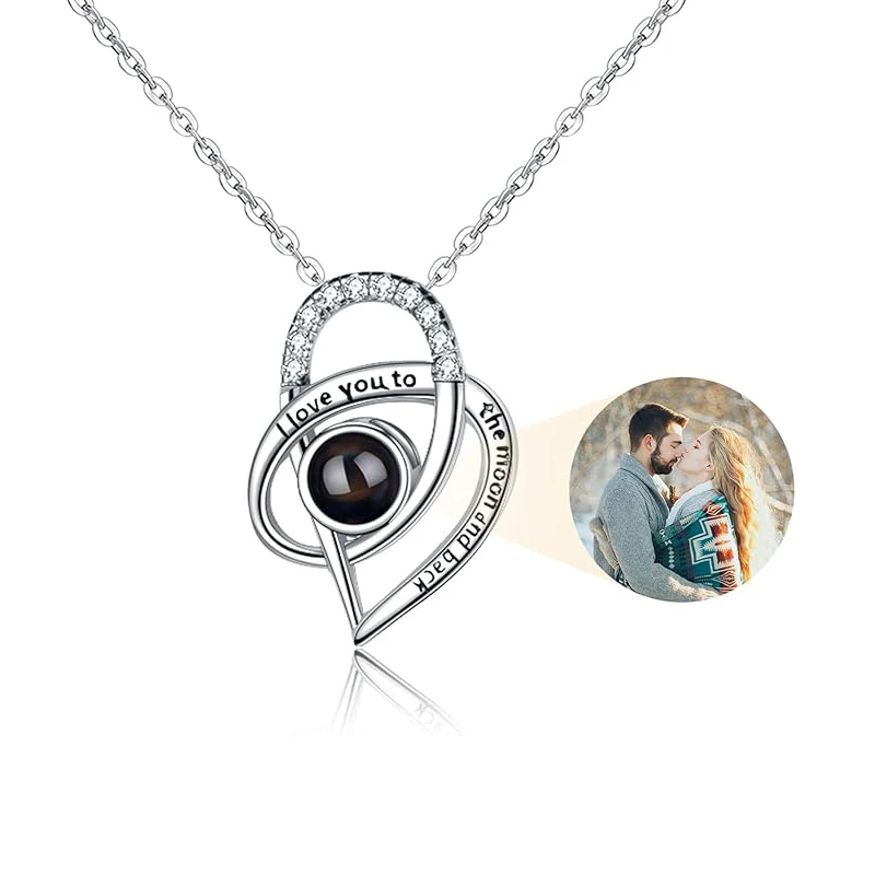 Benutzerdefinierte Fotoprojektionskamera-Halskette, personalisierte Projektions-Halskette mit Bild im Inneren, Geschenke für Frauen, Mutter, Freundin, Ehefrau – Detail 19