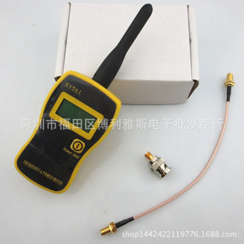 

Portable New Handheld Frequency Meter Power Measuring Instrument Interphone Frequency MeterGY561Send Line