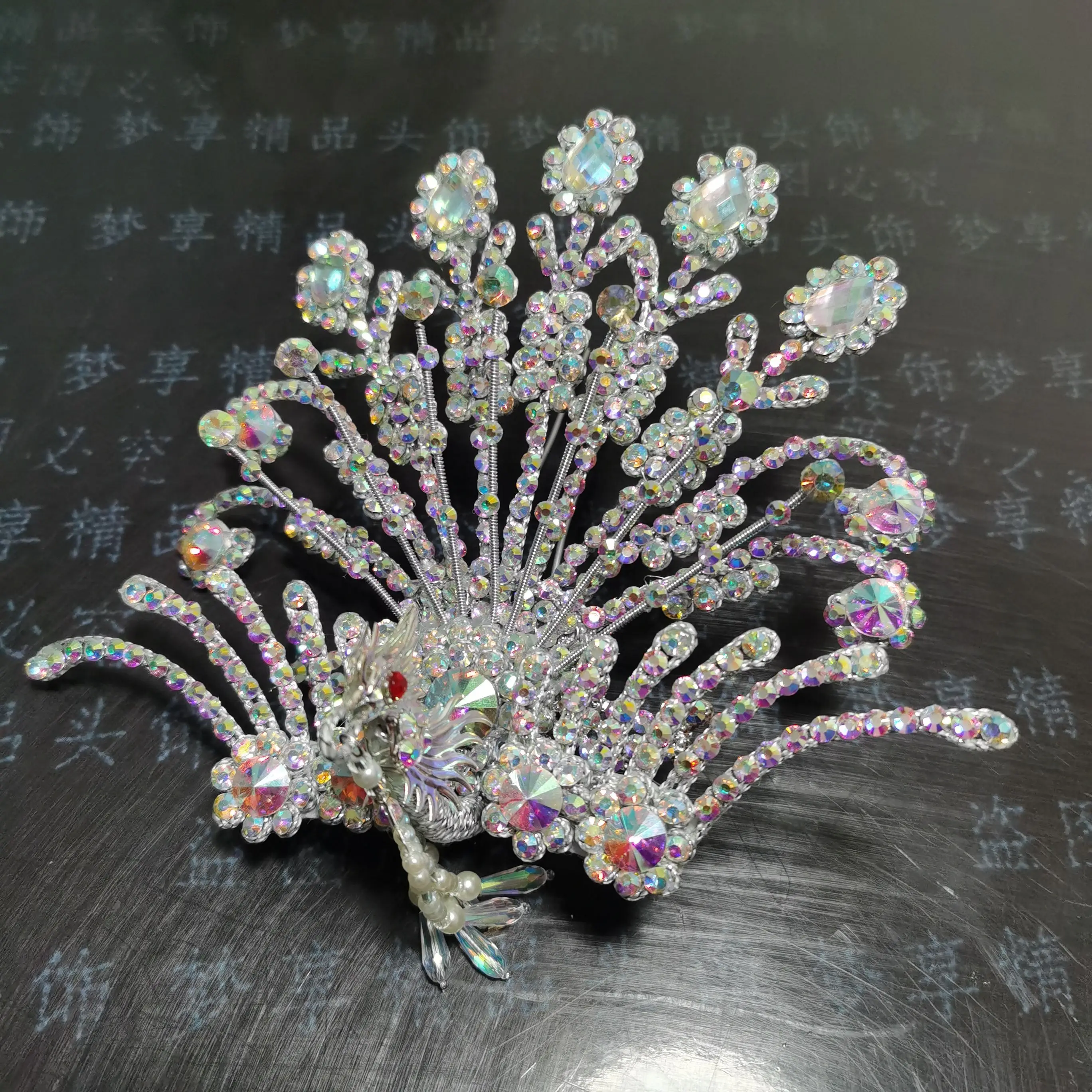 ZOCO أوبرا رئيس الإضاءة بكين يوي هوانغمي الكانتونية ووكو هينان أوبرا هوا دان تسينغ يي القبعات ملكة جمال الأوبرا الصينية