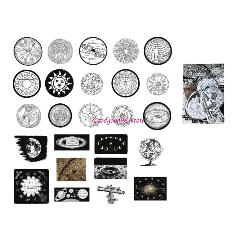 

50Pcs Aesthetic Sticker Scrapbooking Sticker for Journal Notebook Water Bottle