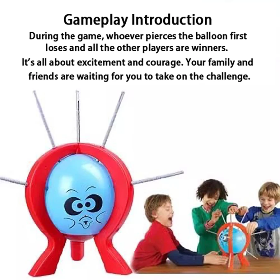 بالون بوم بوم، الأكثر مبيعًا عبر الحدود من الشركة المصنعة، وهي لعبة طاولة لعبة جديدة وفريدة من نوعها