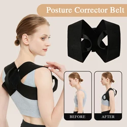 Adjustable Back Shoulder Posture Corrector Belt Clavicle Spine Support Reshape Your Body Home Office Sport Upper Back Neck Brace