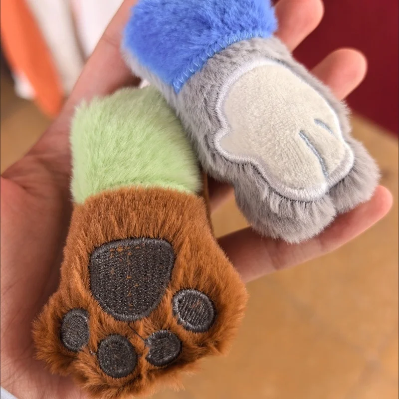 Disney zootopia judy nick macio pelúcia garra forma bobby pin flyaway franja de cabelo fixo outono e inverno decoração de cabelo presente de casal